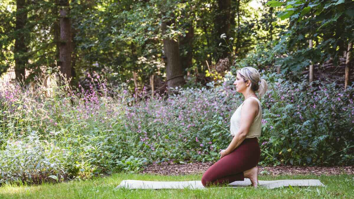 Yoga in de Tuin