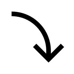 icons8 downward arrow