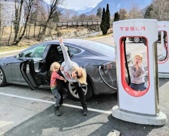 Tesla sustainable family