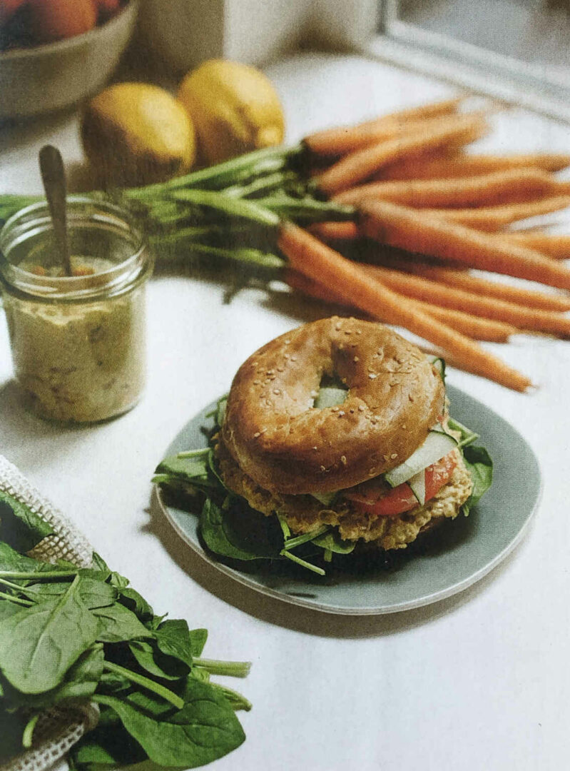 Bagels met kik curry 1