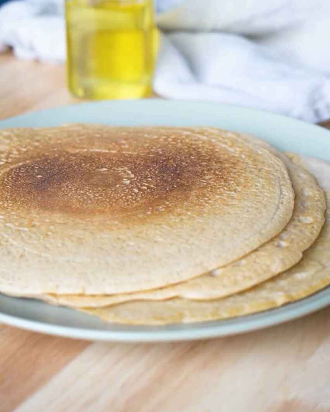 Eiwitrijke pannenkoeken van linzen en quinoa